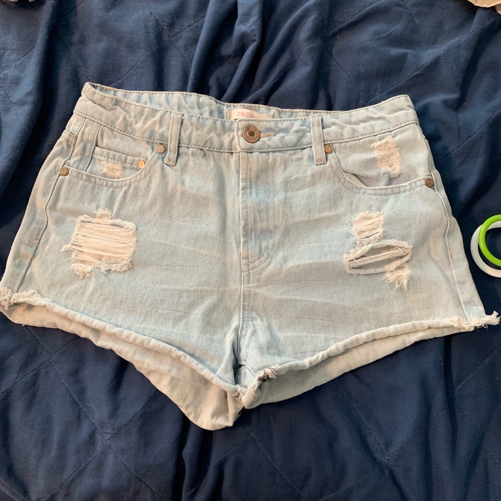 High waisted shorts